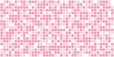 Декоративная панель ПВХ Мозайка розовая оптом